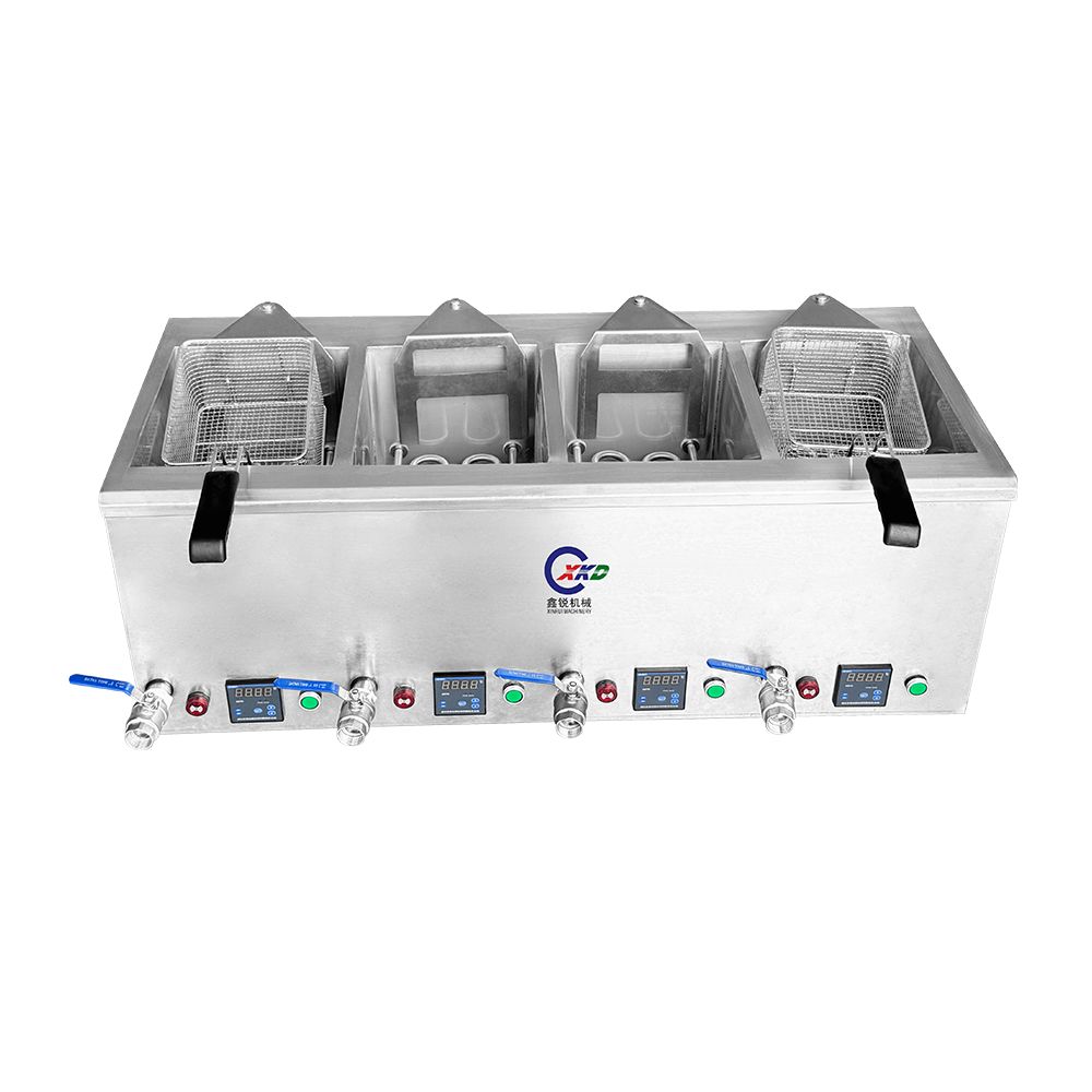 Cuatro cilindros de elevación automática freidora